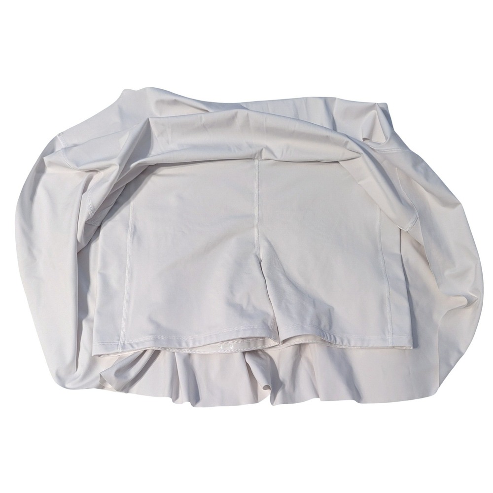 Athleta Womens 1X Ace Tennis Pickleball Skort 15.5 Bright White Active Skirt - Picture 5 of 15